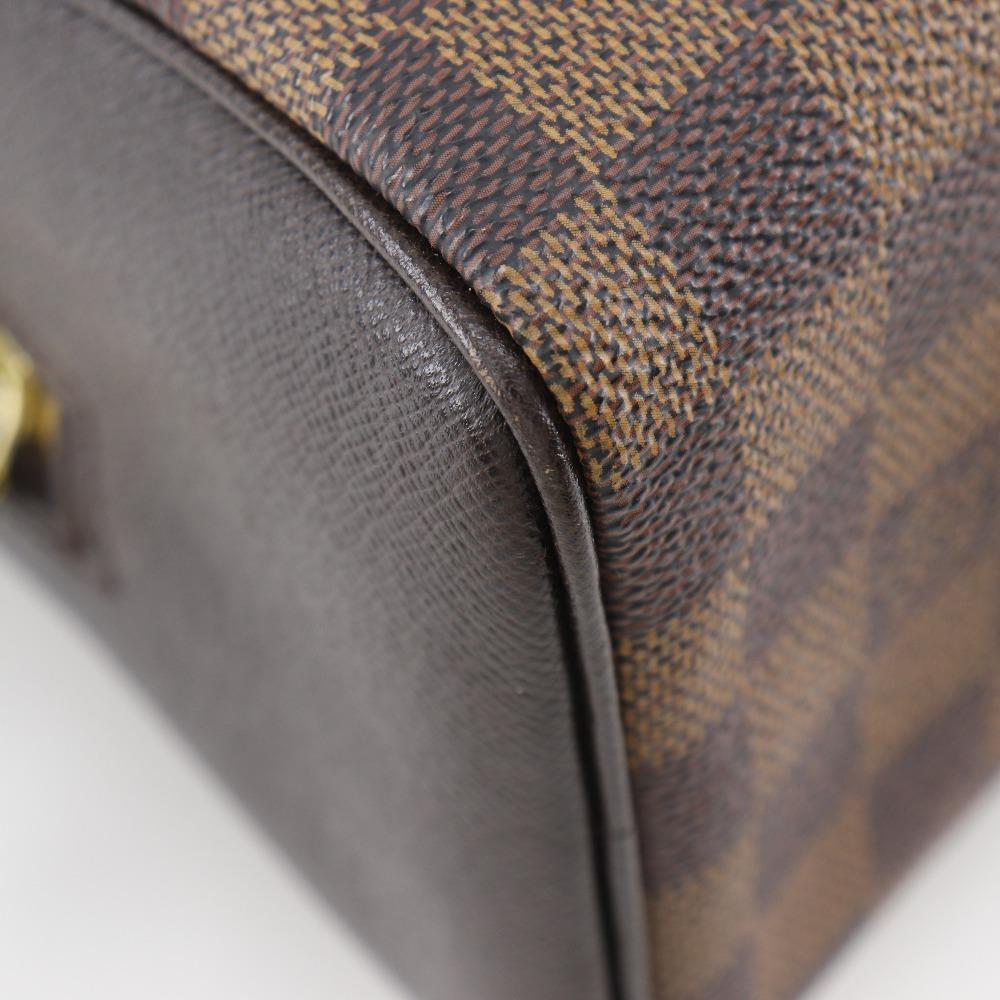 LOUIS VUITTON Brera Handbag N51150 Brown Damier canvas Women Used