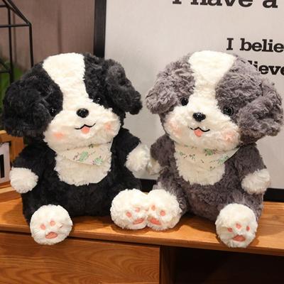 Fluffy Puppy Plush Toy Soft Dog Plush Stuffed Toy Cute Plush Animal Dog Doll  Birthday Parties