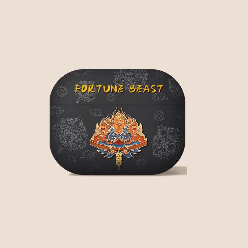 

Lucky Pixiu Cartoon Case for Apple AirPods