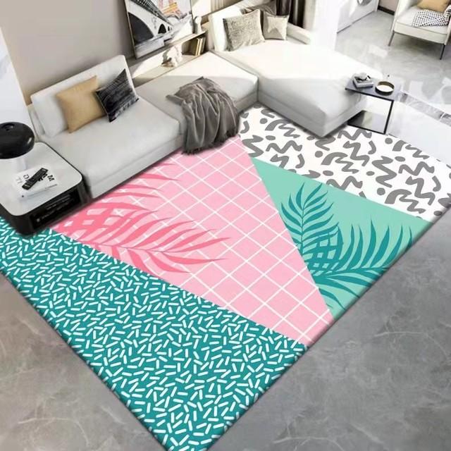 Carpets For Living Room Decoration Washable Floor Lounge Rug Large Area Rugs Bedroom Carpet Modern Home Living Room Decor Mat