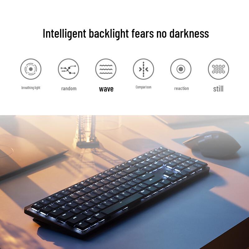 Logitech MX Mechanical Wireless Low-Profile Mechanical Keyboard