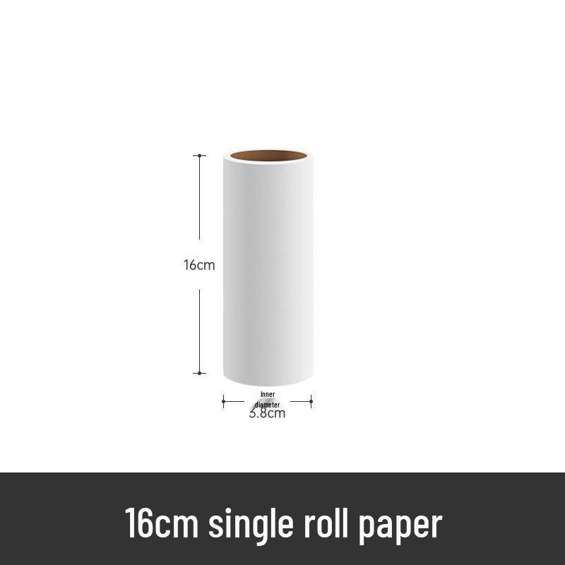 Clothes Lint Roller Replacement: Sticky Tear-Off for Hair Removal on Bed and Household Surfaces.