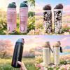 Sports Insulated Cup With Straws And Lock For Travel And Home Use