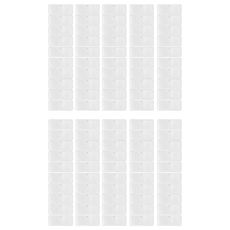100 Pcs UHF RFID Tags 860-960MHz Km4q Chip Adhesive Inlay Label Support ISO 18000-6C EPC Class1 Gen2 Protocol