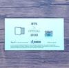 [USED] BTS JPFC FC Continuation Bonus Winner: Autographed Photo Binder by SUGA