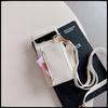 Applicable To Google 9PoXL Lychee Pattern Zipper Bag pixel10Pro Messenger Card Wallet 9A Mobile Phone Protective Case