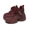 6166236 thick-soled inner height-increasing sports and leisure shoes women's 2026 autumn new muffin fashion dad shoes