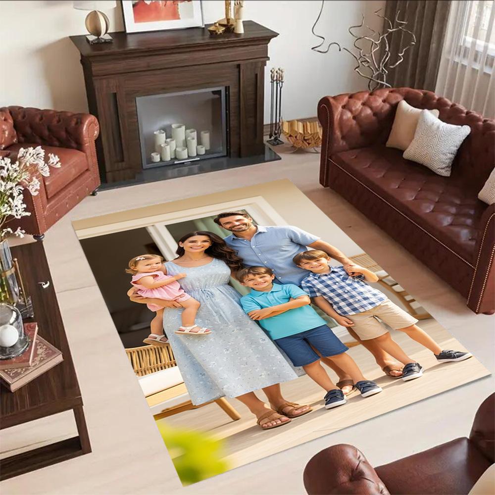 Customize Photos Customize Your Photo Carpet Design for Game Room Outdoor Decorate Room Hallway Antislip Carpet Anime Office Decor