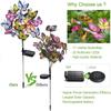 Waterproof Solar  Butterfly Lawn Light Simulation Flower Landscape Lawn Lamp  Outdoor