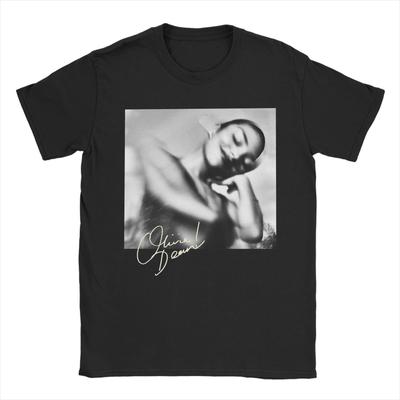 Graphic Printing Singer Olivia Dean T Shirt For Unisex  Pure Cotton Tee Shirt Short Sleeve Clothing