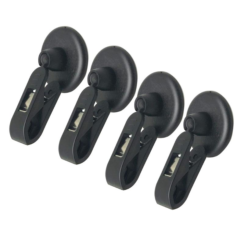 1/2/4pcs Windshield Ticket Holder Parking Ticket Coupon Clips Car Adhesive Card Clip Car Interior Storage Auto Accessory