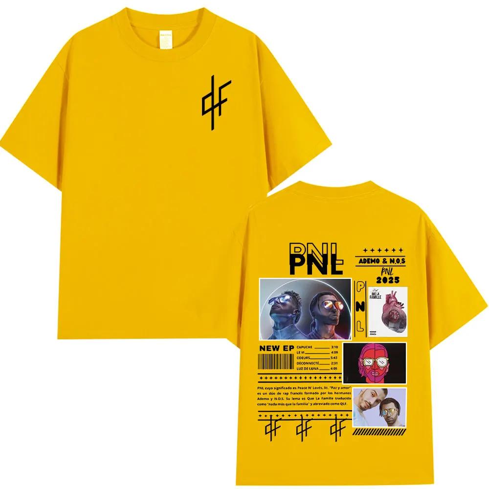 Le Monde Chico T Shirt PNL Album French Rapper Graphic Print T-shirt Women Hip Hop Fashion Short Sleeve Tee Shirt Streetwear