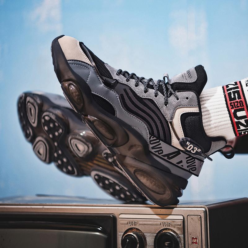 Men’s Sports Shoes Running Sneakers Street Style Students Plus Size Basketabll Shoes