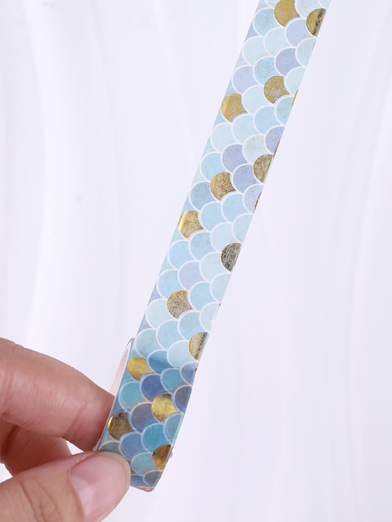 11rolls Washi Tape with Gold Foil Masking Tape Adhesive Paper Tape For Creative Decorative Tape Scrapbooking Supplies Washi Tape