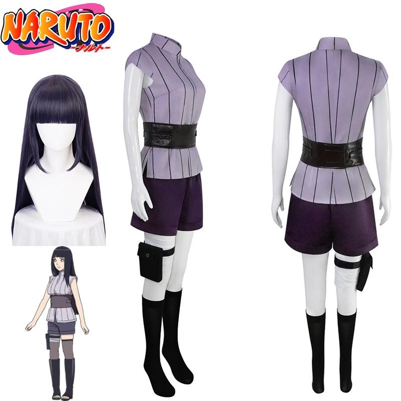Hinata Naruto Hyūga Cosplay Costume Halloween Outfit Carnival Set Party Gift
