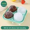 Basketball Sphere Ice Cube Mold