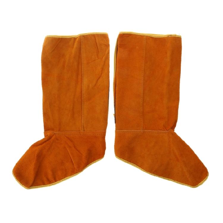15inch Leather Welding Spats Heat and Abrasion Resistant Welder Protection Tools