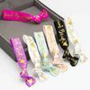 11pcs Bride To Be Sash Wedding Decoration Bridal Shower Team Bride Tribe Satin Sash Hen Bachelorette Party Decoration Supplies