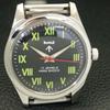 HAND-WINDING VINTAGE HMT INDIAN MENS BLACK COLOR DIAL WATCH A440962-4