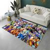 Retro Anime D-Dragon Ball Cartoon Game Non-Slip Area Rug for Living Room,Bedroom,Playroom,Carpet Floor Mat Home Decor Rug Kids
