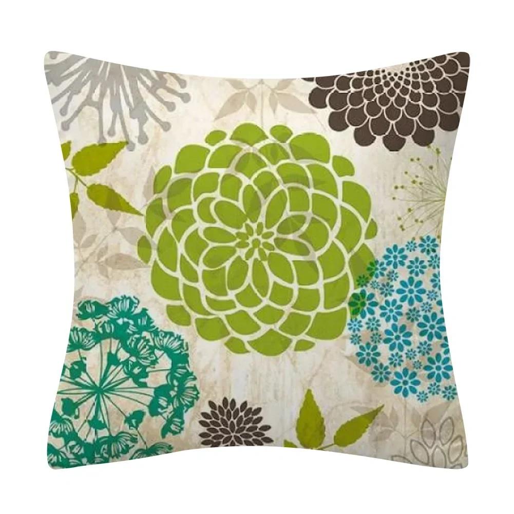 

Spring Home Decorative Cushion Cover Cute Dwarf Bees Honeycomb Printed Yellow Pillow Cover Square Throw Pillowcase 12x12in 30x30cm