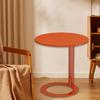 Minimalist Round Accent Side Table Iron Nightstand Modern Small Furniture for Room Sofa Bedside
