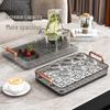 CAIZHI Double-Layer Drainage Tea Tray