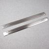 RUIQ Stainless Steel Interior Step Garnish for Honda Civic Designed for Honda Civic 2021 and Later (11th Generation) - Silver,