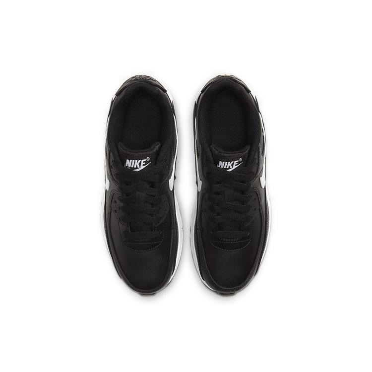 (GS) Nike Air Max 90 'Black White' Kids' CD6864-010