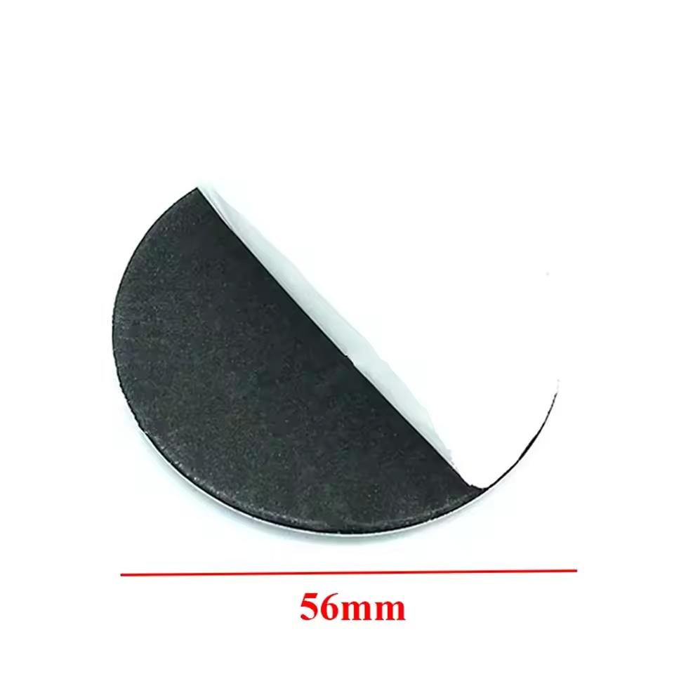 4pcs 56mm 60mm Car Wheel Center Caps VRS Sticker V Badge For A5 A7 VRS MK1 MK2 MK3 Car Stickers Accessories