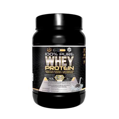 Healthy Fusion Whey Protein | Pure Whey Protein with Collagen and Magnesium | 1000g of Protein (Cookie)