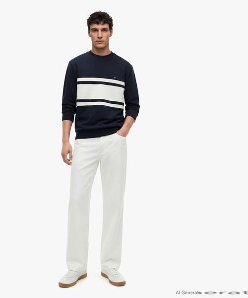 TOMMY HILFIGER Colorblock Intechno Sweatshirt (T12G6Tpo050Mt2Dw5)