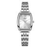 Simple Retro Wine Barrel-Shaped Women'S Watch Niche High-End Stainless Steel Watch Quartz Women'S Watch