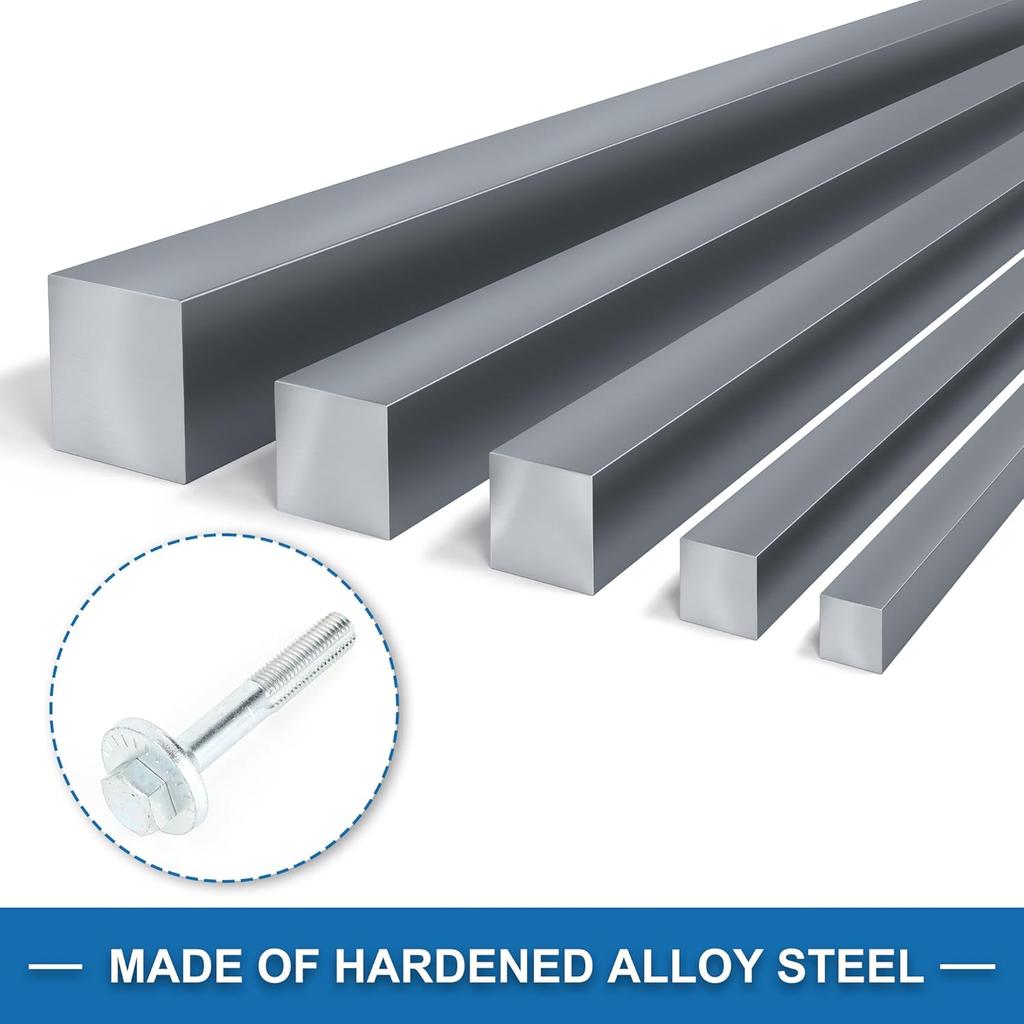 Camber Alignment Bolt No.33306770968 Rear Suspension Washer Bolt for BMW X5 2007-2018 Metal Silver Tone