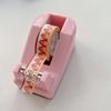 Desktop Tape Dispenser With Tape Holder Weighted Non Slip Base For Washi Tape Masking Tape Heat Resistant Tape