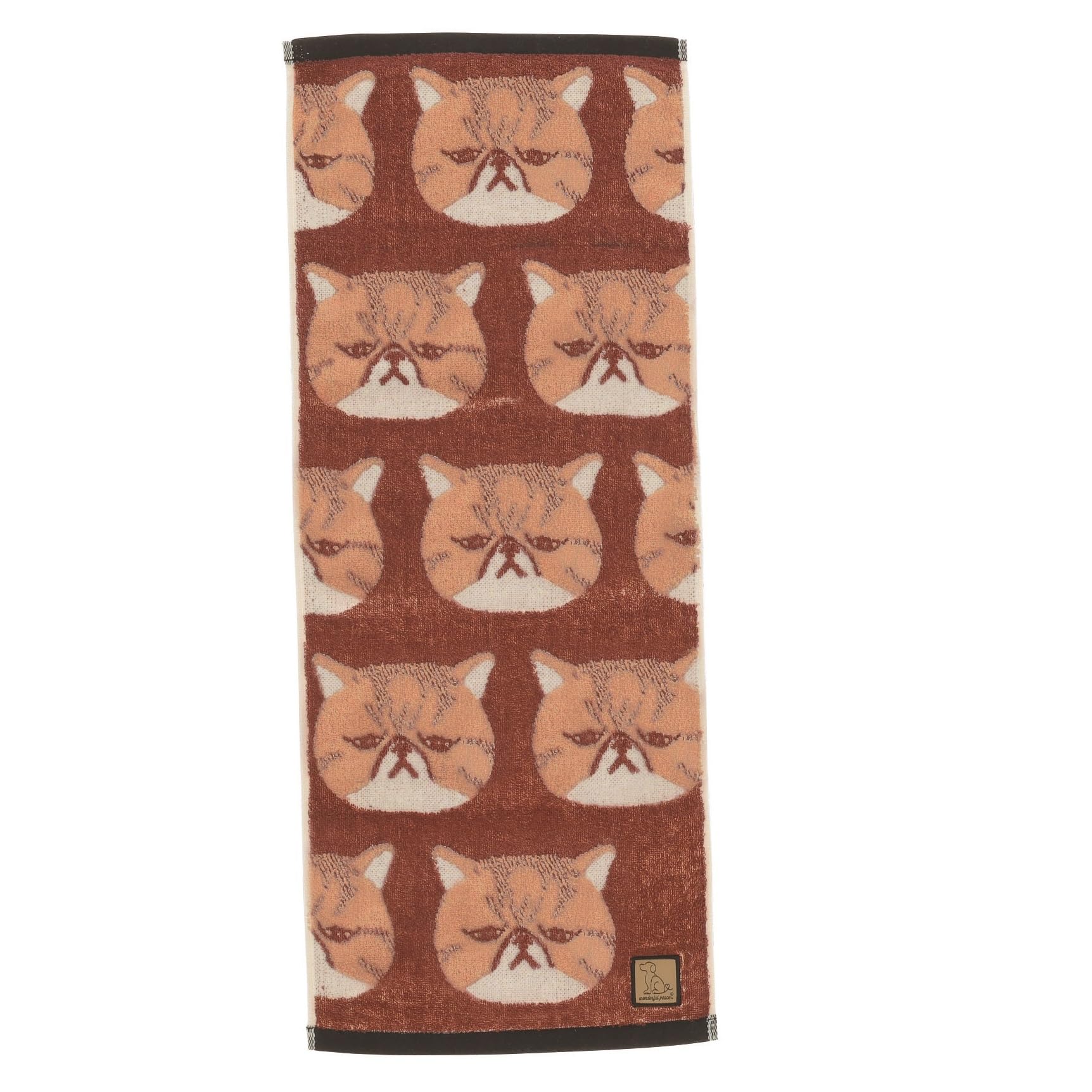 Marushin Wonderful Peace Love Eyes Экзотическое лицо Антибактериальное и 0765011100 Полотенце, Дезодорирующее,