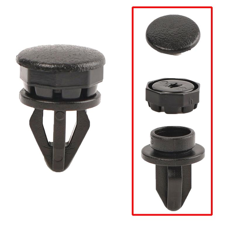 2-teiliges Heckklappen-Befestigungsset für Nissan Juke 2010- Reparatur-Hängeknöpfe & Innenraum-Clips für Gepäckabdeckung & Kofferraum