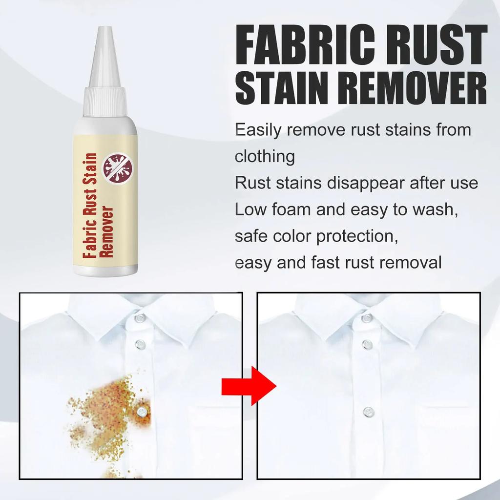 Fabric Rust Stain Remover Clothes Rusts Remover Waterless Clothing Cleaning Effective Decontamination Clothes Cleansing Agent