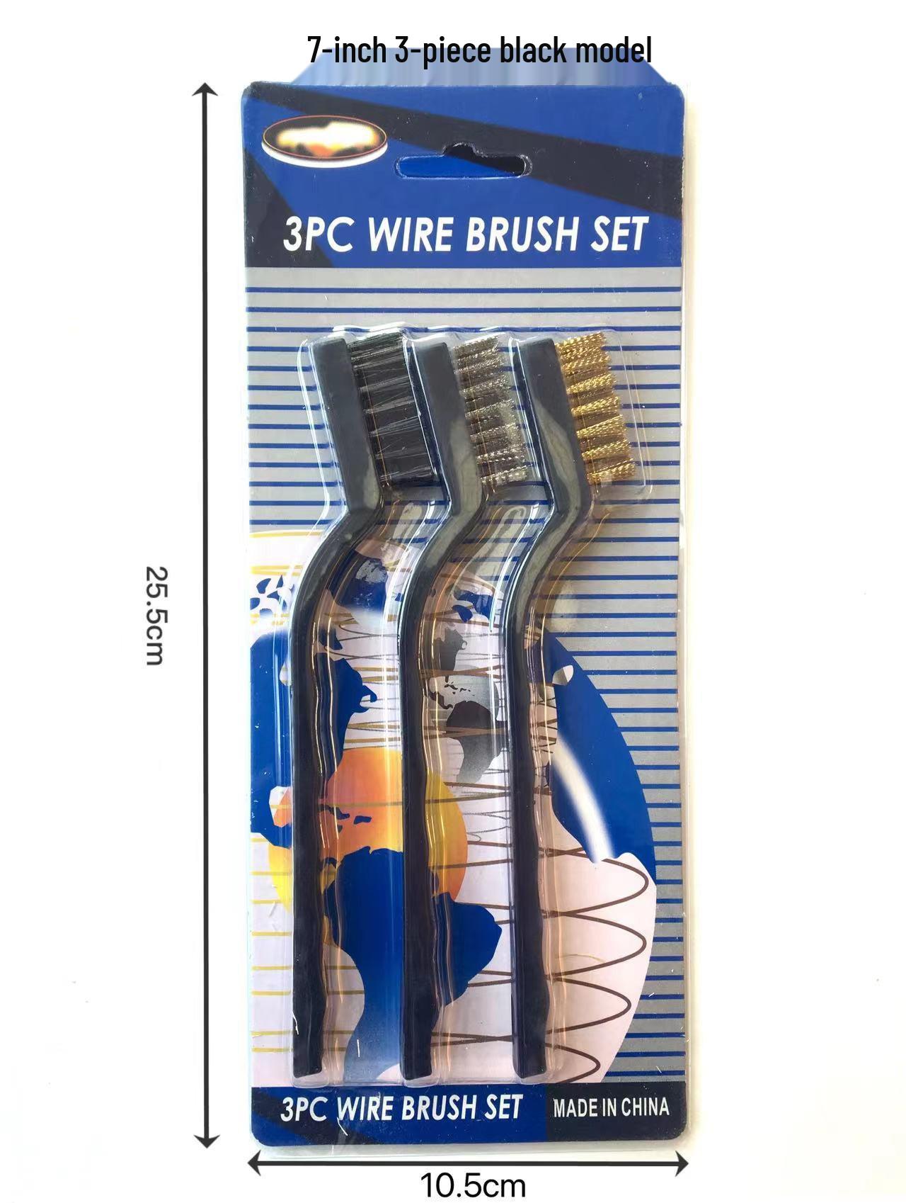Stovetop Crevice Brush Set - Steel Wire Brush for Kitchen Stain Removal