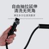 304 Stainless Steel Pull-out Faucet Wire Drawing Process Hot and Cold Water Tank Vegetable Washing Basin Telescopic Faucet