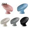 Hollow Design Soap Holder Self Draining Dish, 3D Printed Holder, Multi-functional Elegant Sink Organizer Tray for Shower, Bathroom, Kitchen Modern