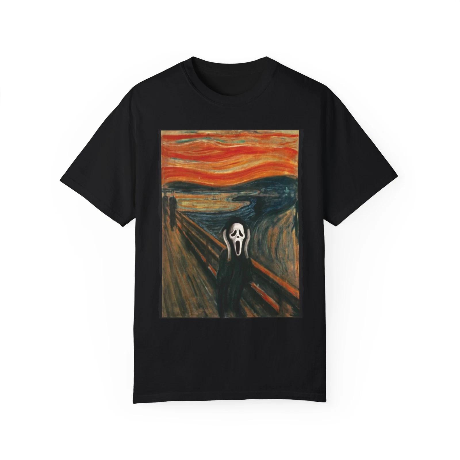 Scream Parody T-Shirt, Scream Parody Unisex Garment-Dyed T-shirt L