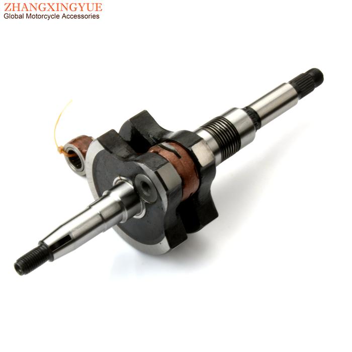 Scooter Crankshaft For Suzuki 50 Estilete Katana Zillion 50cc LC 2T Engine Parts