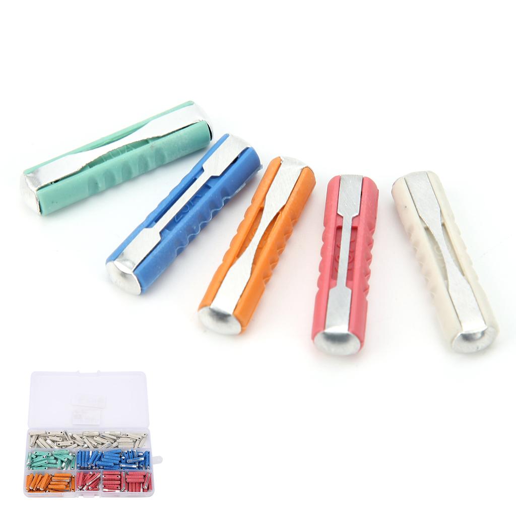200Pcs 5A 8A 10A 16A 25A Fuse European 32V Boxed Environmental Friendly Automotive Accessory