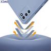Square Liquid Silicone Phone Case for Samsung Galaxy A02S F02S M02S 360 Soft Back Cover SamsungA02S SamsungF02S SamsungM02S Bags