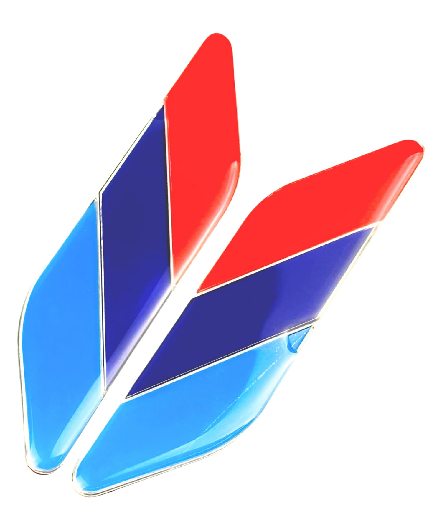 

HTharros Наклейка-эмблема в 3D стиле BM, Водонепроницаемая наклейка, Декоративная наклейка, Алюминиевая металлическая наклейка, Украшение для автомобиля, мотоцикла, Набор из 2 шт. красный