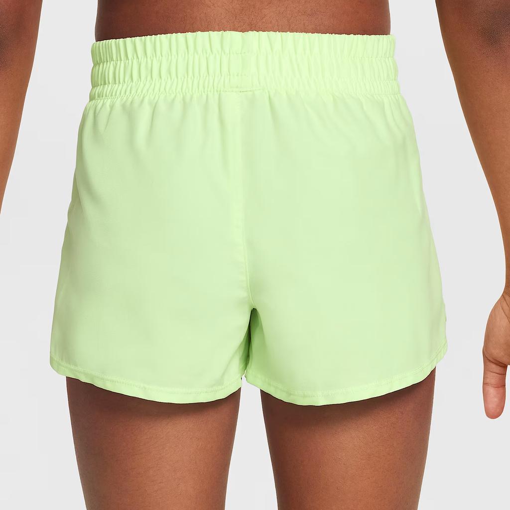 Nike Swim Lightweight Comfortable Casual Sports Shorts Kids Shorts Light-Yellow-Green Black HV7153-701