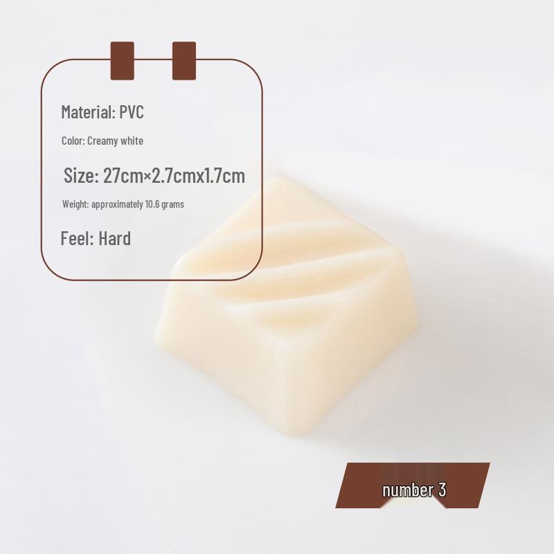 PVC Chocolate Model Props for Dessert Shop and Photography Display