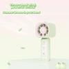 Strong Airflow High Speed Fan Quiet Operation Portable Fan Portable Handheld Mini Fan  Student Use