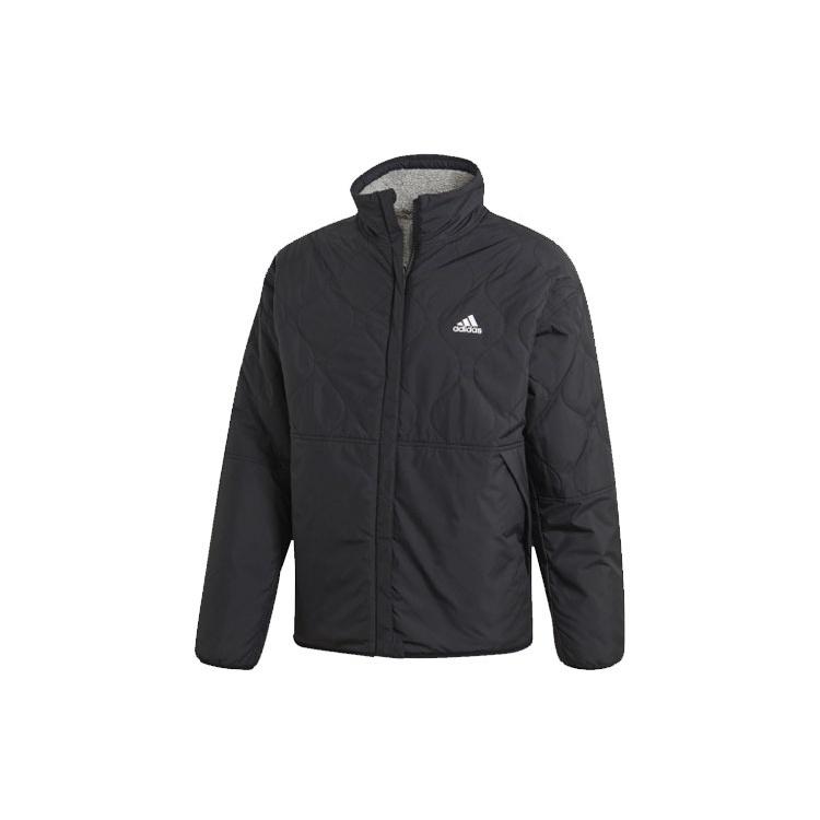 adidas Reversible BOA Padded Jacket Black Grey Men s GF0051 XL